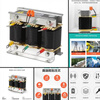 Somo three-phase series reactor CKSG-2.1/0.45-7% capacitor special harmonic compensation filter 値魉 CKSG-0.3/0.45-6% cost-effective