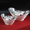 Tico pure silver 999 to attract wealth and treasure, hollow silver ingot, silver ornaments, investment collection, financial management and gift giving, hollow silver ingot (if the weight is too much, the less will be replenished) 101g