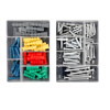 Beginning expansion screw expansion pipe expansion bolt screw self-tapping screw wood screw combination set 135PC