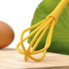 Yipinliang Creative Mini Manual Egg Beater Kitchen Mixer Cream Mixer Stirring Stick Baking Tool Yellow 1 Pack