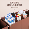 Multifunctional hotel linen cart bag cleaning trolley cleaning work cart room service cleaning (bilateral model) tile silent wheel