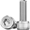 Tianzhuo Hardware 304 stainless steel hexagon socket screws cup head bolts cylindrical head extension M1.6M2M3M4M5M6M8M10mm M6*20-20 pieces