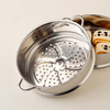 Onlycook316 steamer, steamer, steamer, 20cm stainless steel soup pot, milk pot, steamer, steamer, tray, steamer, steamer