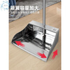 Dustpan stainless steel single garbage shovel large iron dustpan thickened 304 garbage bucket sweeper ash bucket rub stainless steel dustpan large thickened
