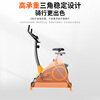 Kanglejia Home Exercise Bike Magnetic Control Spin Bike Bicycle Sports Fitness Equipment for Middle-aged and Old People K8601 Gray with Orange - Delivery Upstairs