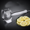 Fantasy Lemon Slicer Commercial Milk Tea Shop Special Stainless Steel Cutting Hard-boiled Egg Grapefruit Tomato Tool Fruit Divider Nordic White Fruit Knife Free Knife Set -60 and above -1.5cm-9