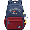 Edison inventor junior high school student schoolbag spine protection and load reduction boys and girls large capacity backpack high school backpack k21-2 blue