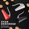 Zhizhou hazelnut opener shell breaker nut peeling hazelnut clip artifact walnut clip household opener special tool QC nut walnut clip red aluminum alloy