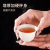 Shenfu disposable tea cup, Kung Fu tea cup, rice husk high-end tea cup, tea cup, tea cup with storage cup holder box, 500 rice husk small tea cups (without storage cup holder)