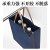 NVV dark blue gift bag handbag kraft paper bag tobacco, wine and tea packaging bag vertical business gift bag 5 pieces 20*10*28cm