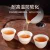 Shenfu disposable tea cup, Kung Fu tea cup, rice husk high-end tea cup, tea cup, tea cup with storage cup holder box, 500 rice husk small tea cups (without storage cup holder)