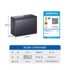 Haier Freezer 241L air-cooled frost-free household freezer deep-cooled commercial low-temperature freezer color crystal small refrigerator commercial freezer new air-cooled frost-free 200 liters