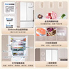 White Haier ice-washing set household 10kg drum washing machine fully automatic refrigerator zero-embedded combination 413L ice-washing set 95% off high cost performance, it is more cost-effective to buy together Haier 413L zero-embedded refrigerator + commander high-end smart investment 10KG elution drum