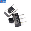 Toggle switch single row in-line patch horizontal small and micro power supply sliding gear fluctuation band 2/3 gears 3/4 feet SS12D11G5 toggle switch 2 gears 3 feet (2 pieces) No specifications
