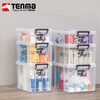 TENMA Tianma storage box transparent large thickened right-angle plastic box storage box car clothing storage box LUX 530L 39*53*32cm 1 pack