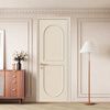 Solid wood door bedroom door French cream style all solid wood composite paint door interior door set door room door customization solid wood composite paint door B