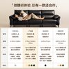 Lin's home slightly drunk first-layer cowhide functional sofa Italian light luxury home lazy sofa G282