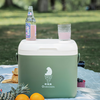 Oubaosen 24 liter insulated box outdoor camping fresh-keeping refrigerator