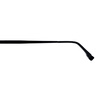 MUISE full titanium series half-rim glasses frame MSPT513 BK black ultra-light titanium optical frame with lens 57mm
