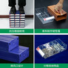 Parts box Drawer-type component box Parts storage box Screw component box Warehouse material box compartment F1# 1 blue transparent outer 180*95*50mm - Please note when placing orders for other colors