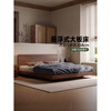 He Jiagong all solid wood oak suspended bed modern minimalist bedroom antique style master bedroom tatami bed B&B floor-standing suspended bed minimalist solid wood suspended bed (single bed) 1500mm*2000mm x suspended structure