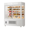 Chuanglai Vertical Cake Refrigerated Display Cabinet Air-cooled Frost-free Refrigerator Baking Coffee Milk Tea Bakery Western Pastry Dessert Mousse Low-Temperature Milk Beverage Front-Opening Height Preservation Freezer Supports Customization Size/Style/Configuration 2000*700*1800mm