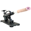 Enjoyment gun machine simulated penis female masturbation device fully automatic telescopic pile driver female plug-in adult sex toy 2. Remote control hand adjustment + four heads + remote control mobile phone holder + gift