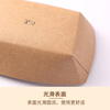 Kunsui disposable kraft paper boat box commercial snack French fries fried skewers barbecue open tray fried chicken boat shaped packaging box No. 3 kraft paper boat 50 pieces