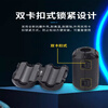 Magnetic ring anti-interference device Filter anti-interference magnetic ring Filter degaussing ring Anti-band magnetic core shield buckle type Black buckle type magnetic ring UF65 inner diameter 7mm No specifications