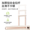 Juanling suitcase trolley case small boarding suitcase male and female students large capacity thickened password box next day delivery suitcase off-white TSA password lock + double-layer explosion-proof zipper PC three-layer thickened 24 inches - golden size - student return to school shipping box export to domestic sales