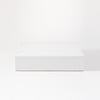 MUJI polypropylene storage box drawer type storage box storage box can be combined wide/thin/off-white 3S 37*26*9cm