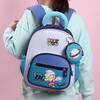 Kindergarten school bag for girls in primary, middle and large classes, lightweight burden-reducing spine protection for boys, cute children's backpack, Flying 618 Blue Gray Ultraman Kindergarten