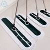 Large mop flatbed large size 120cm shop large mop flatbed row mop large dust push household one mop floor commercial factory hotel cleaning mop cloth 3 layers of cloth 90cm + 2 pieces of cloth factory