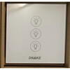 Dinike smart switch panel dual-channel touch screen light switch panel control three-channel four-channel Weistar curtain motor