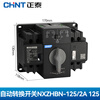 Chint (CHNT) dual power automatic transfer switch NXZBN series PC level manual switching overload protection NXZHBN-125/2A-125