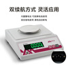 Xiangshan electronic balance scale 0.001g high-precision electronic scale gram-weighing precision analytical balance 200g-0.001g-with windshield weight (please calibrate before use)