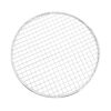 Haiyiduo disposable barbecue net, outdoor camping barbecue net, barbecue grate, stainless steel iron stove for tea cooking, round edge, 29.5cm in diameter (9 pieces)