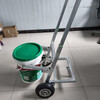 Runhuanian cart self-leveling and thickening new glue paint bucket pulling cement and dumping garbage household water dumping site multi-functional trolley double pole telescopic folding dual-purpose push-pull cart 8-inch heavy-duty silent wheel