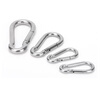 Small 304 stainless steel spring buckle dog leash buckle galvanized nut buckle safety buckle hanging buckle safety buckle buckle small size