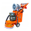 Qilicai epoxy floor grinder floor renovation concrete grinder cement pavement polishing paint removal dust-free grinder 350 high configuration 380V high and low speed