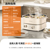 Joyoung Electric Hot Pot Yuanyang Pot Household Dual Zone Second Hot Pot Split 6L Multifunctional Pot Shabu Shabu Pot Multipurpose Pot 4 Minutes Quick Boiling Independent Temperature Control HG60-G577