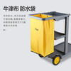 Baiyun multifunctional cleaning cart linen cart property shopping mall hotel hotel cleaning cart service cart cleaning chartered cart all stainless steel model
