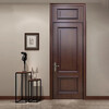 Solid wood door, bedroom door, oak painted door, room door, all solid wood door, villa set door, indoor concierge door customization, Thai oak door + delivery + installation + hardware