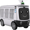 Wanshun Baiye outdoor unmanned vending car in scenic spots and parks unmanned autonomous vending car community post unmanned delivery autonomous distribution robot needs to be customized Unmanned vending truck Private auction will not be released