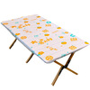 Qianhua Cartoon Disposable Picnic Table Cloth Picnic Outdoor Camping Cake Roll Table Mat Thickened Oil-proof and Waterproof Table Cover Length 90* Width 60cm Picnic Long Table 10 pieces