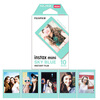 Fuji (FUJIFILM) instax instant mini photo paper/wide photo paper/square photo paper mini blue edge photo paper-10 sheets
