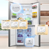 Rongsheng 429-liter double-cycle cross-door four-door household refrigerator first-class energy efficiency dual-frequency air-cooled frost-free energy-saving ultra-thin large capacity trade-in national subsidy air-cooled frost-free double cycle BCD-429WD12FP