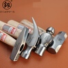 鰰Fukuoka Tools Mini Short-Handed Seiko Claw Hammer Round-Head Hammer Multi-Function Woodworking Hammer Strong Magnetic Iron Hammer