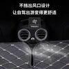 Fanshengyu Car Mattress Rear Folding Portable Universal Sleeping Mat Car SUV Inflatable Travel Camping Car Folding Bed Thickened Nappa Leather Black Red Line 130*80cm