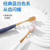 Toothbrush with soft bristles for adult family use, ultra-fine and ultra-soft toothbrush (wide head, soft bristles)* 6 pieces 1